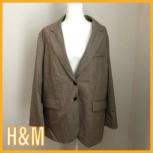 NWT - Oversized Blazer - H&M - Size Large